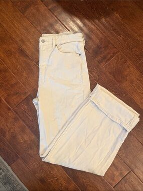 Old Navy sky-hi straight leg extra high rise jeans